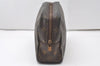 Auth Louis Vuitton Monogram Trousse Toilette 28 Clutch Hand Bag M47522 LV 9691I