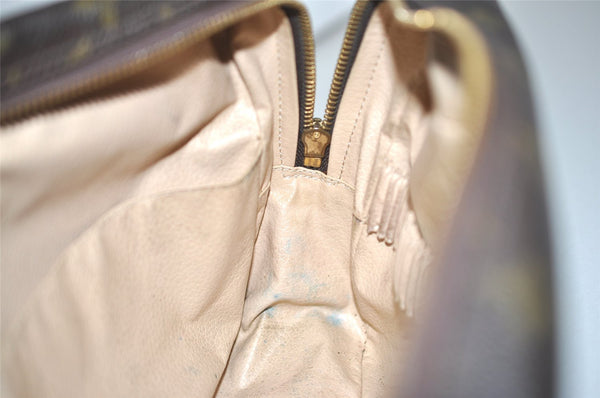 Auth Louis Vuitton Monogram Trousse Toilette 28 Clutch Hand Bag M47522 LV 9691I