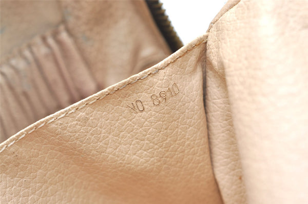 Auth Louis Vuitton Monogram Trousse Toilette 28 Clutch Hand Bag M47522 LV 9691I