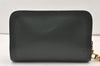 Authentic Louis Vuitton Taiga Baikal Clutch Bag Green M30184 LV 9691J