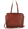 Authentic Louis Vuitton Epi Duplex Shoulder Tote Bag Brown M52423 LV Junk 9692I