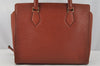 Authentic Louis Vuitton Epi Duplex Shoulder Tote Bag Brown M52423 LV Junk 9692I