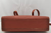 Authentic Louis Vuitton Epi Duplex Shoulder Tote Bag Brown M52423 LV Junk 9692I