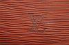 Authentic Louis Vuitton Epi Duplex Shoulder Tote Bag Brown M52423 LV Junk 9692I