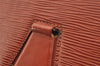 Authentic Louis Vuitton Epi Duplex Shoulder Tote Bag Brown M52423 LV Junk 9692I