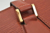 Authentic Louis Vuitton Epi Duplex Shoulder Tote Bag Brown M52423 LV Junk 9692I
