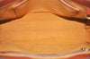 Authentic Louis Vuitton Epi Duplex Shoulder Tote Bag Brown M52423 LV Junk 9692I