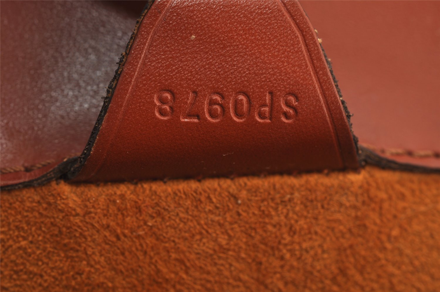 Authentic Louis Vuitton Epi Duplex Shoulder Tote Bag Brown M52423 LV Junk 9692I