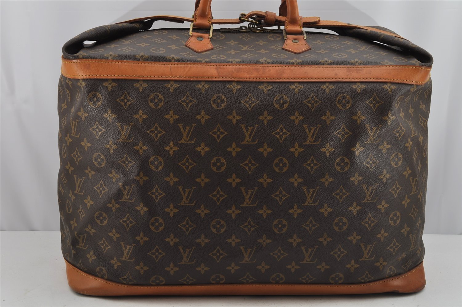 Authentic Louis Vuitton Monogram Cruiser Bag 50 Travel Hand Bag M41137 LV 9692J