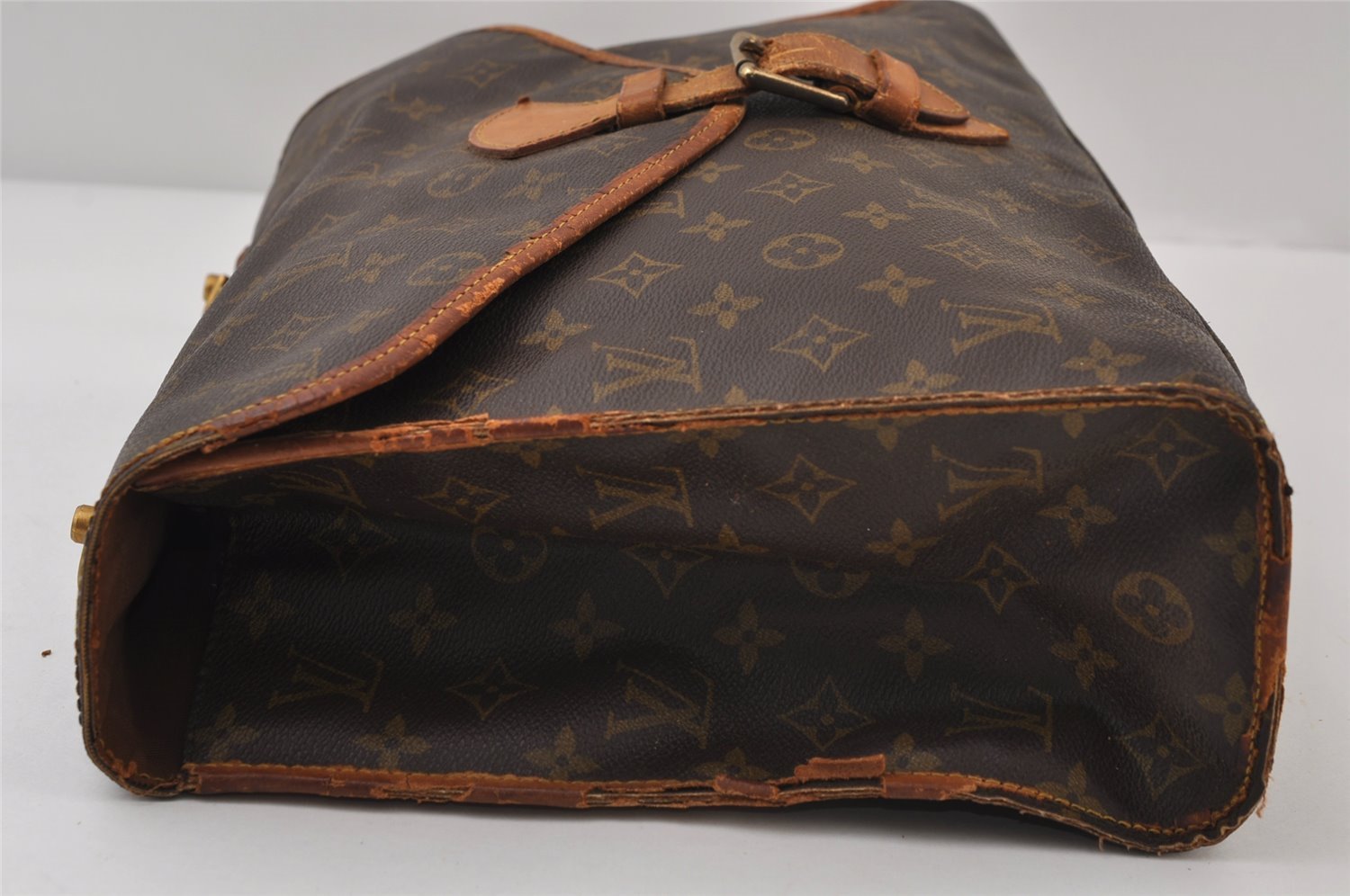 Authentic Louis Vuitton Monogram Beverly 41 M51121 2Way Hand Bag Junk 9693I
