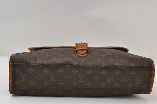 Authentic Louis Vuitton Monogram Beverly 41 M51121 2Way Hand Bag Junk 9693I