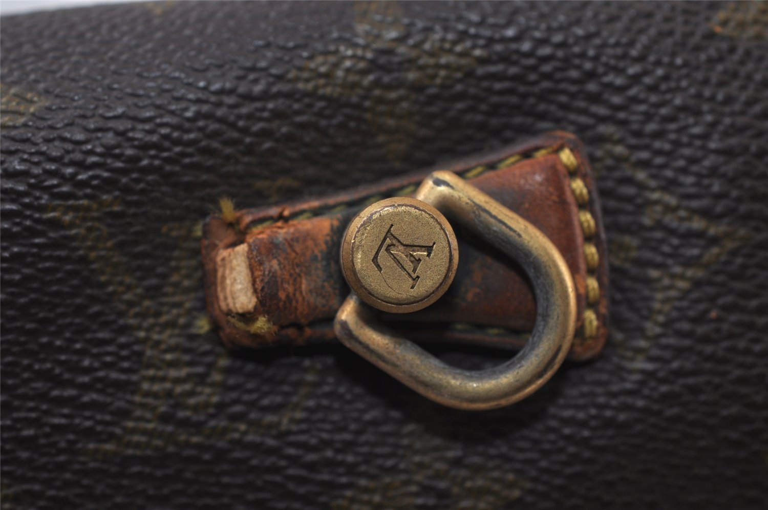 Authentic Louis Vuitton Monogram Beverly 41 M51121 2Way Hand Bag Junk 9693I