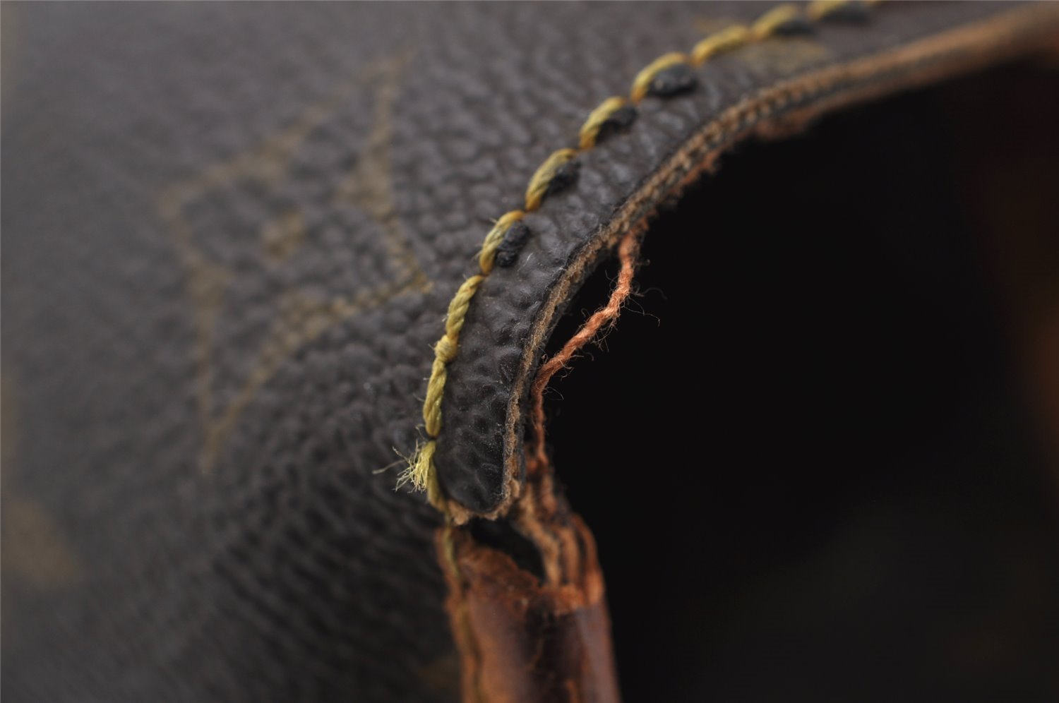 Authentic Louis Vuitton Monogram Beverly 41 M51121 2Way Hand Bag Junk 9693I