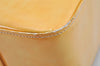Authentic Louis Vuitton Vernis Columbus Shoulder Tote Bag Yellow M91028 LV 9693J