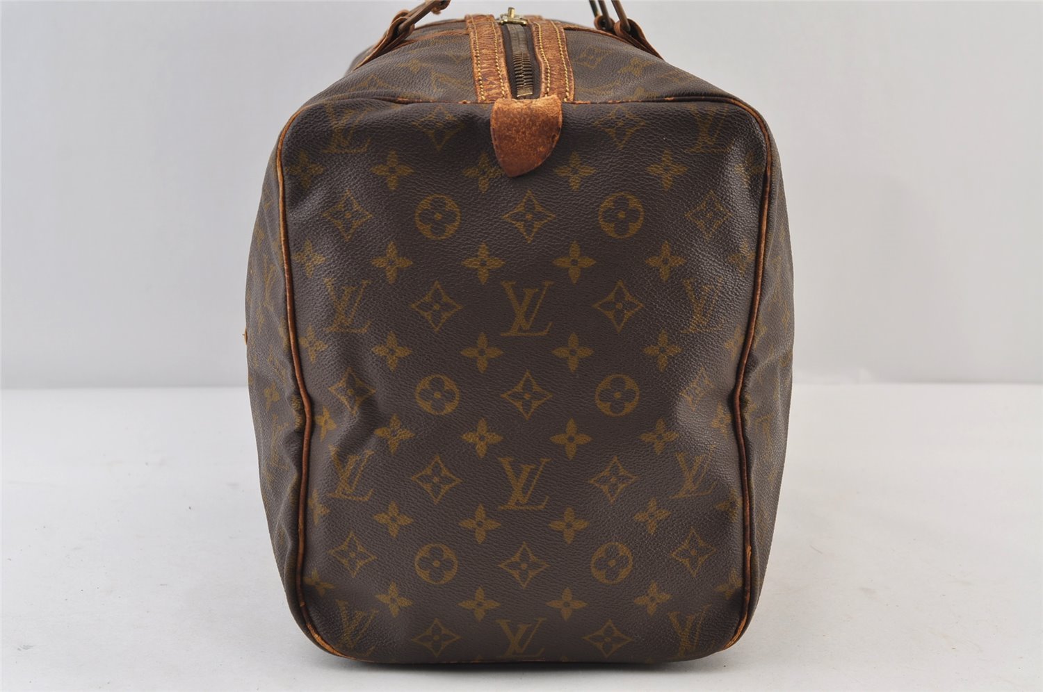 Authentic Louis Vuitton Monogram Sac Souple 45 Hand Boston Bag M41624 Junk 9694I