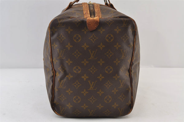 Authentic Louis Vuitton Monogram Sac Souple 45 Hand Boston Bag M41624 Junk 9694I