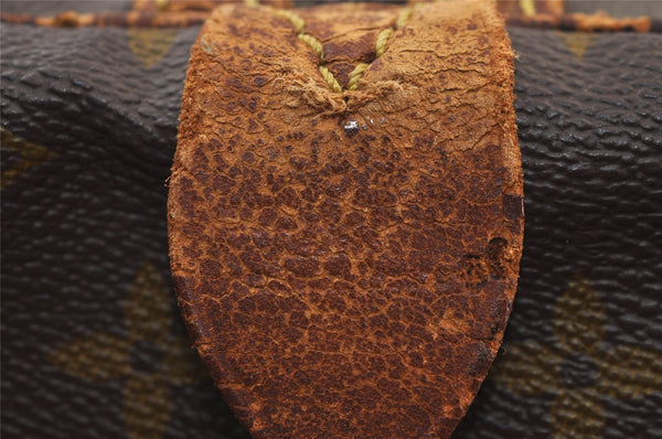 Authentic Louis Vuitton Monogram Sac Souple 45 Hand Boston Bag M41624 Junk 9694I