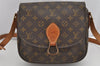 Authentic Louis Vuitton Monogram Saint Cloud GM M51242 Shoulder Cross Bag 9694J