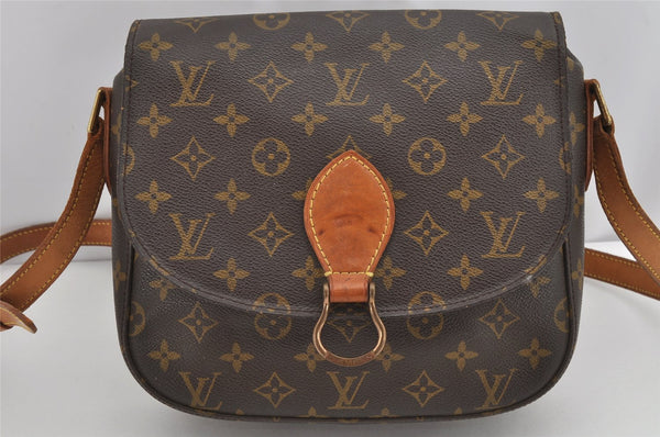 Authentic Louis Vuitton Monogram Saint Cloud GM M51242 Shoulder Cross Bag 9694J