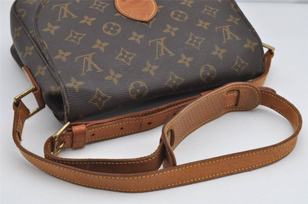 Authentic Louis Vuitton Monogram Saint Cloud GM M51242 Shoulder Cross Bag 9694J