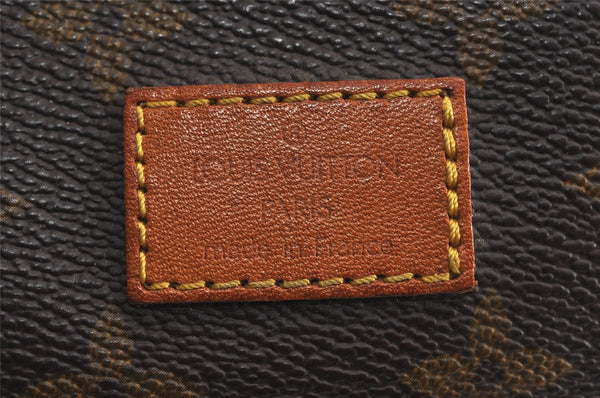Authentic Louis Vuitton Monogram Saumur 30 Shoulder Cross Bag M42256 LV 9695J