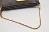 Auth Louis Vuitton Monogram Eva 2Way Shoulder Accessories Pouch M95567 LV 9696J