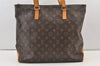 Authentic Louis Vuitton Monogram Cabas Mezzo Shoulder Tote Bag M51151 LV 9697J
