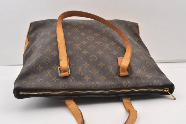 Authentic Louis Vuitton Monogram Cabas Mezzo Shoulder Tote Bag M51151 LV 9697J