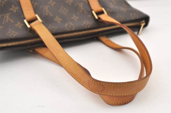 Authentic Louis Vuitton Monogram Cabas Mezzo Shoulder Tote Bag M51151 LV 9697J