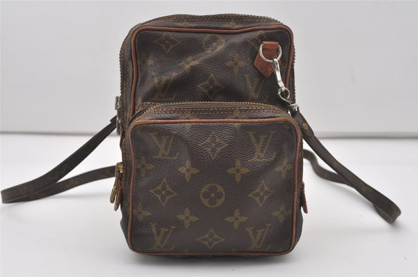 Authentic Louis Vuitton Monogram Amazone Shoulder Cross Body Bag Old Model 9699I