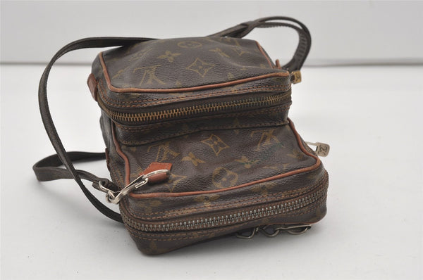 Authentic Louis Vuitton Monogram Amazone Shoulder Cross Body Bag Old Model 9699I