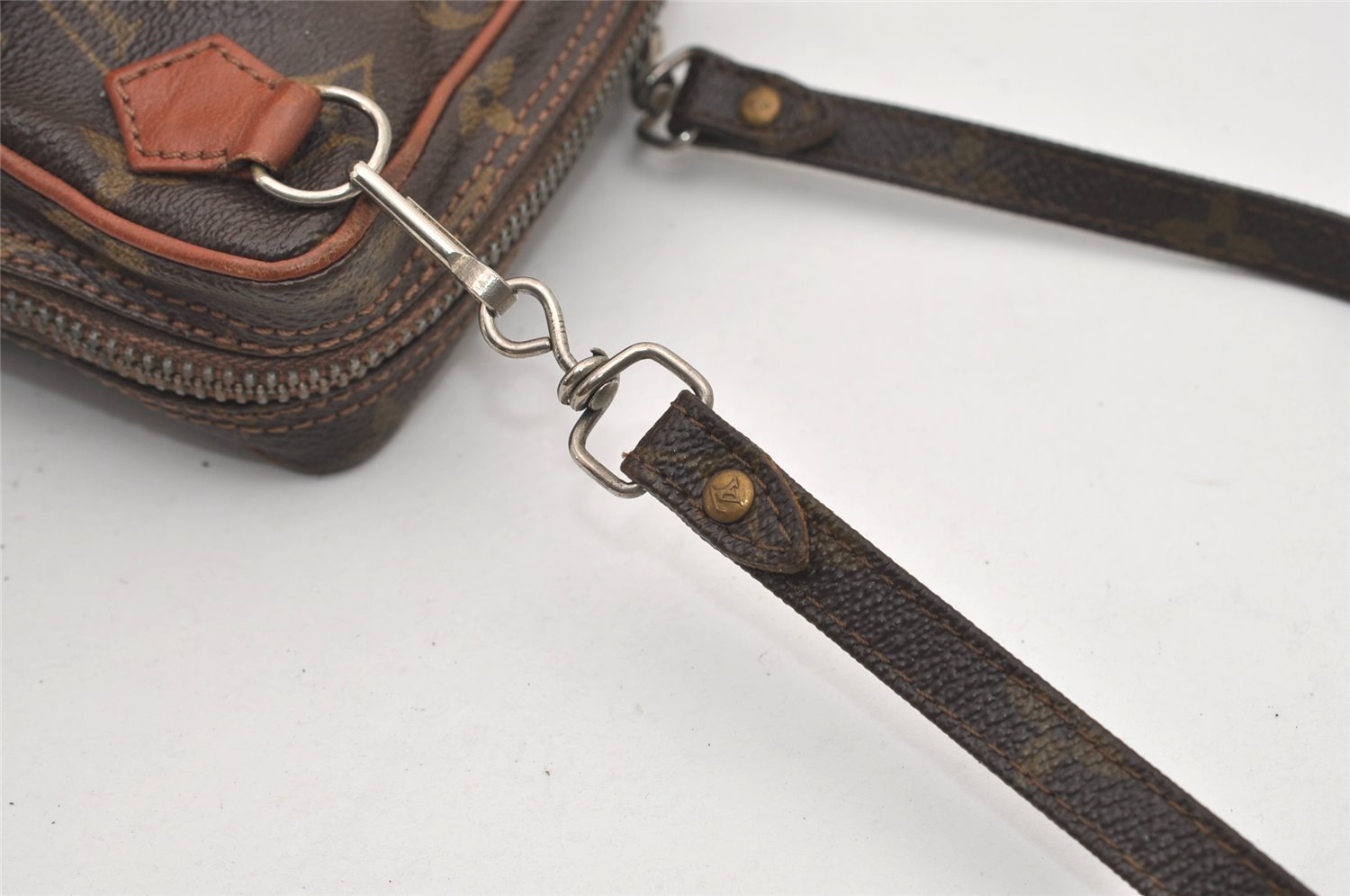 Authentic Louis Vuitton Monogram Amazone Shoulder Cross Body Bag Old Model 9699I