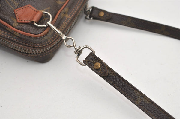 Authentic Louis Vuitton Monogram Amazone Shoulder Cross Body Bag Old Model 9699I