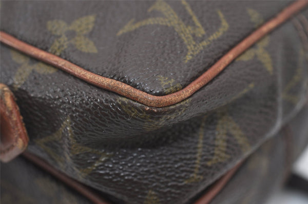 Authentic Louis Vuitton Monogram Amazone Shoulder Cross Body Bag Old Model 9699I