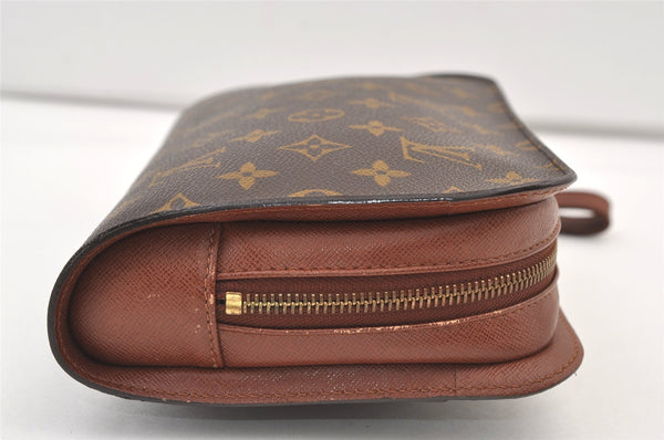 Authentic Louis Vuitton Monogram Orsay Clutch Hand Bag Purse M51790 LV 9699J