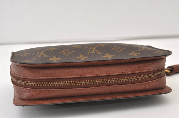 Authentic Louis Vuitton Monogram Orsay Clutch Hand Bag Purse M51790 LV 9699J