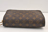 Authentic Louis Vuitton Monogram Orsay Clutch Hand Bag Purse M51790 LV 9699J