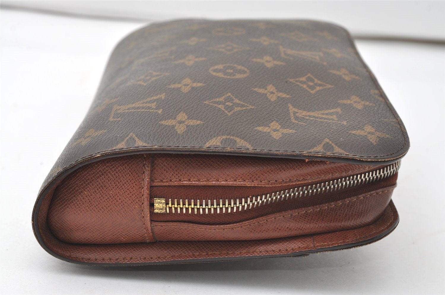Authentic Louis Vuitton Monogram Orsay Clutch Hand Bag Purse M51790 LV 9702I