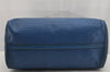 Authentic Louis Vuitton Epi Speedy 35 Hand Boston Bag Blue M42995 LV 9702J