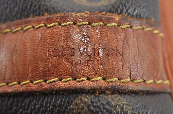 Authentic Louis Vuitton Monogram Petit Noe M42226 Shoulder Drawstring Bag 9703I