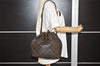 Authentic Louis Vuitton Monogram Petit Noe M42226 Shoulder Drawstring Bag 9703I