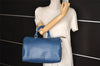 Authentic Louis Vuitton Epi Speedy 30 Hand Boston Bag Blue M43005 LV 9703J