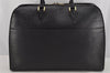 Authentic Louis Vuitton Epi Sorbonne Hand Business Bag Black M54512 LV 9704J