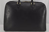 Authentic Louis Vuitton Epi Sorbonne Hand Business Bag Black M54512 LV 9704J