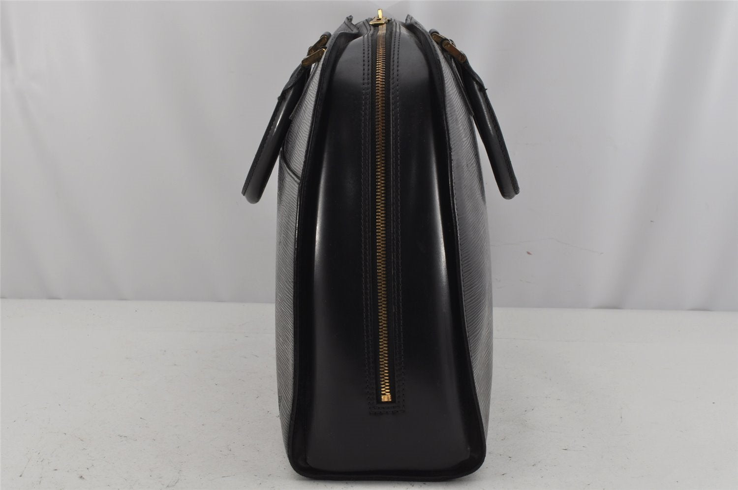 Authentic Louis Vuitton Epi Sorbonne Hand Business Bag Black M54512 LV 9704J