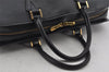 Authentic Louis Vuitton Epi Sorbonne Hand Business Bag Black M54512 LV 9704J