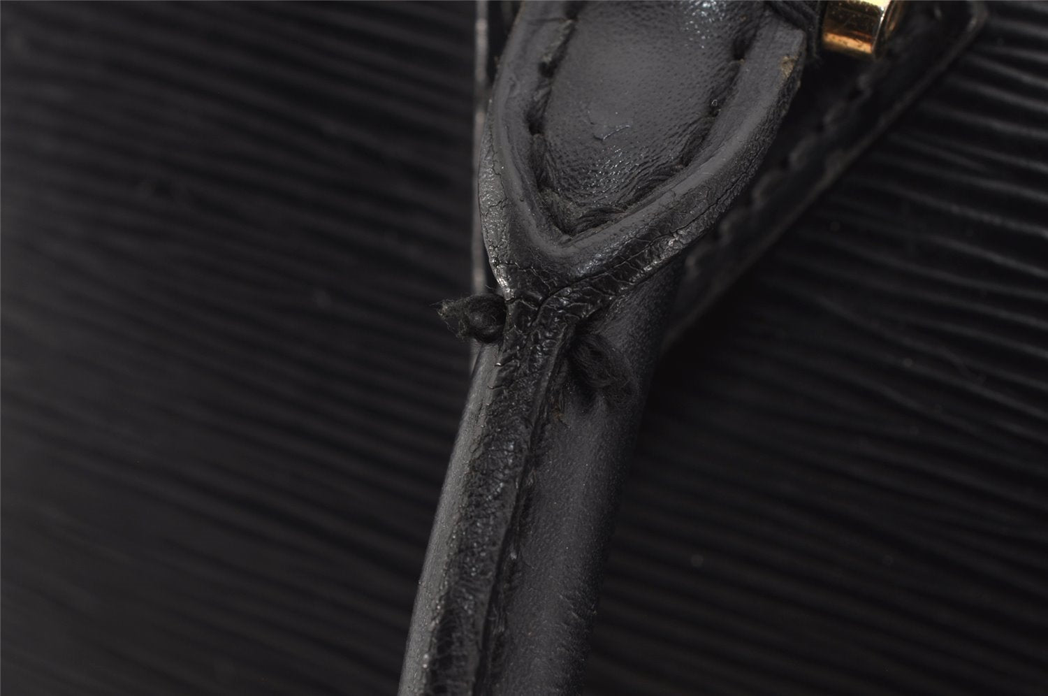 Authentic Louis Vuitton Epi Sorbonne Hand Business Bag Black M54512 LV 9704J