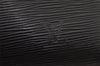 Authentic Louis Vuitton Epi Sorbonne Hand Business Bag Black M54512 LV 9704J