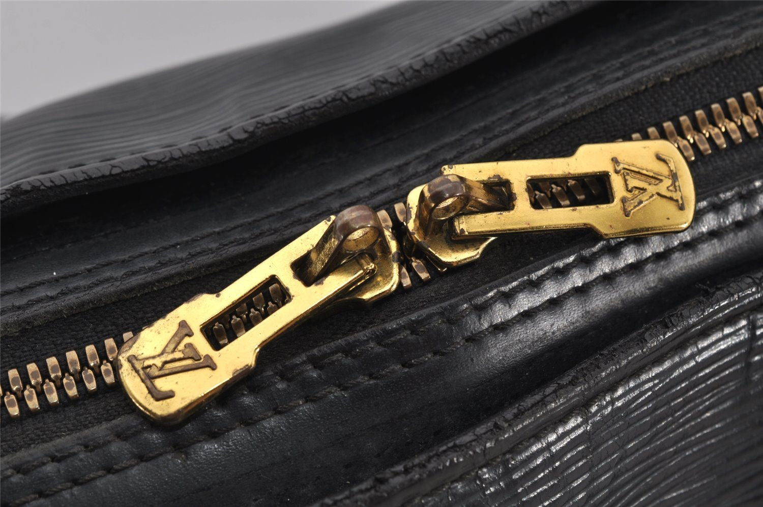 Authentic Louis Vuitton Epi Sorbonne Hand Business Bag Black M54512 LV 9704J