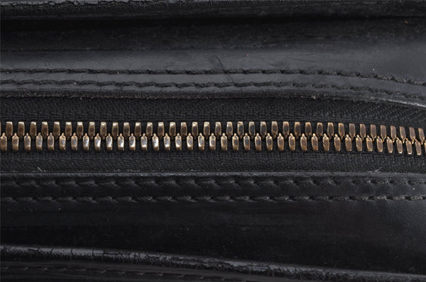 Authentic Louis Vuitton Epi Sorbonne Hand Business Bag Black M54512 LV 9704J